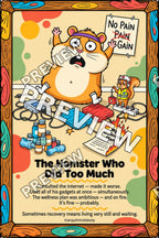The Hamster Who Did Too Much – 4x6 inch size preview