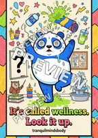 It’s Called Wellness. Look It Up. – 5x7 inch size preview