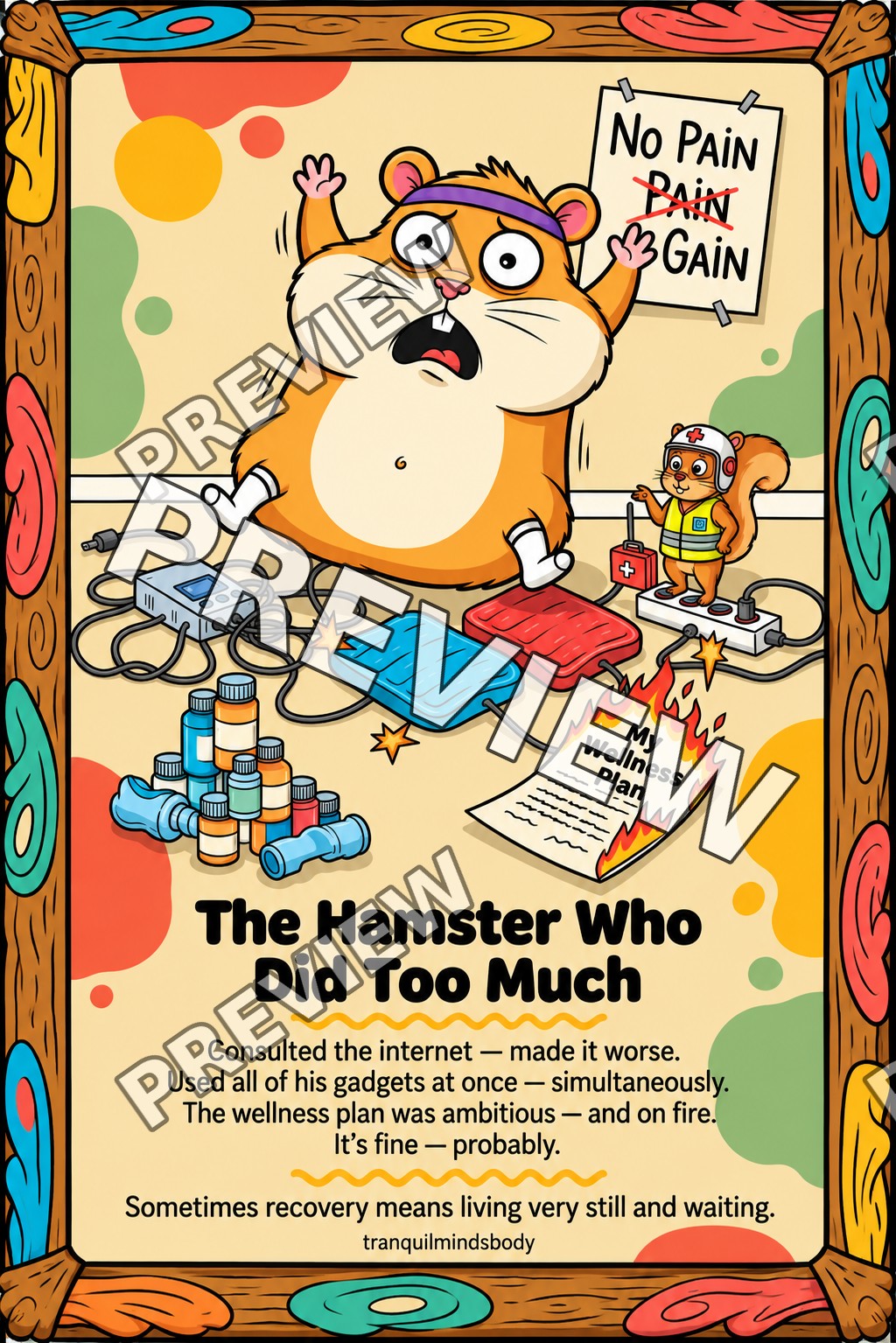 The Hamster Who Did Too Much – Hero listing image