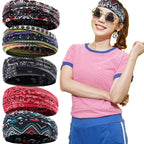 Boho Stretch Sweat Headband