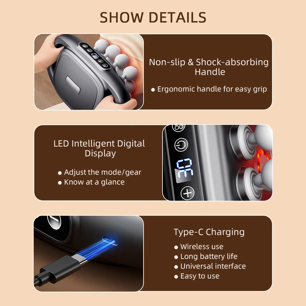High-Frequency Muscle Massager