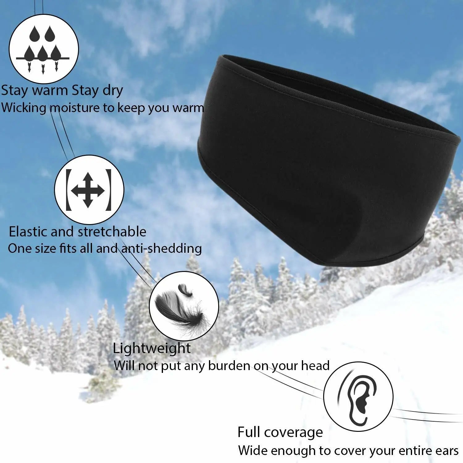 Thermal Ear Warmer Headband