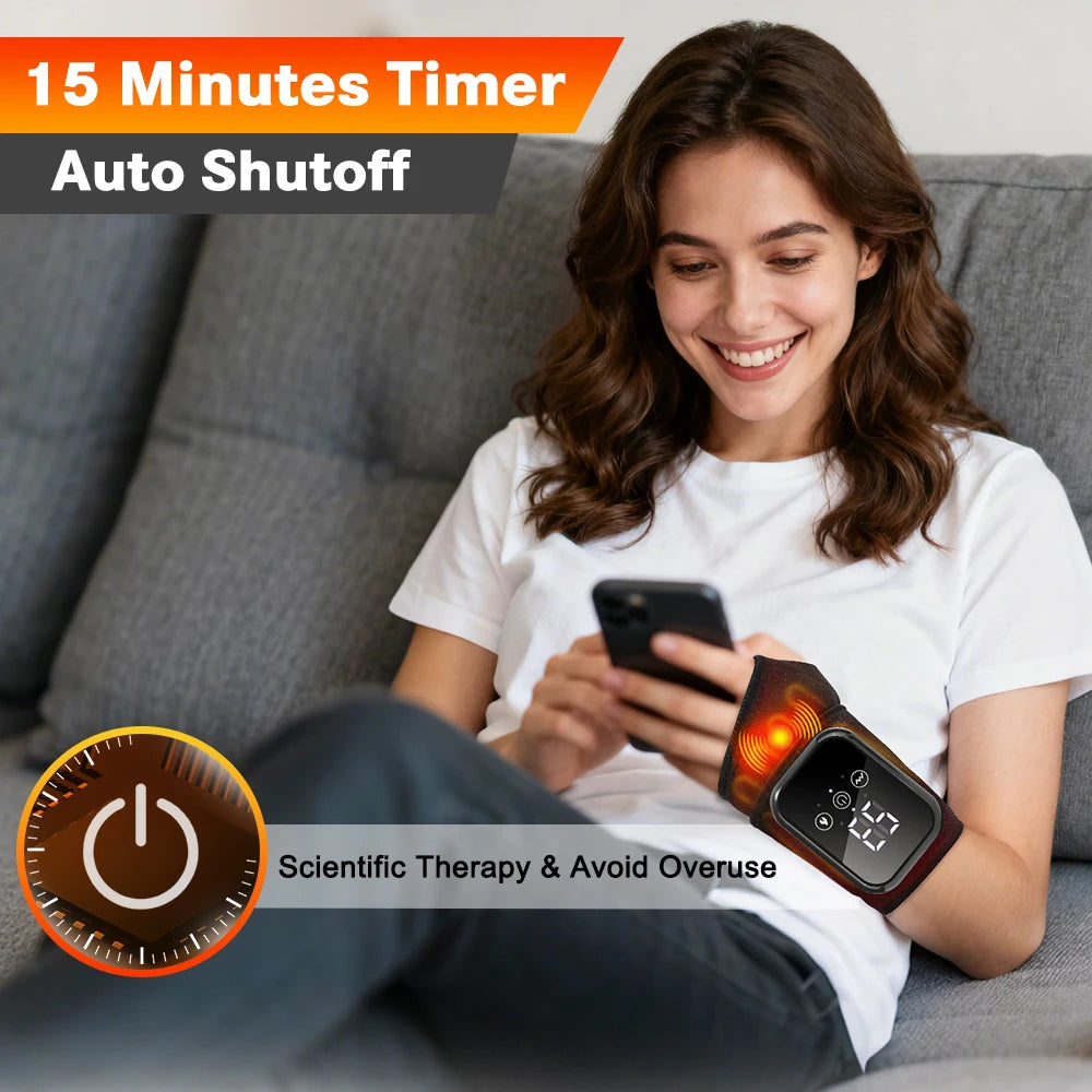 Heated Wrist Relief Massager