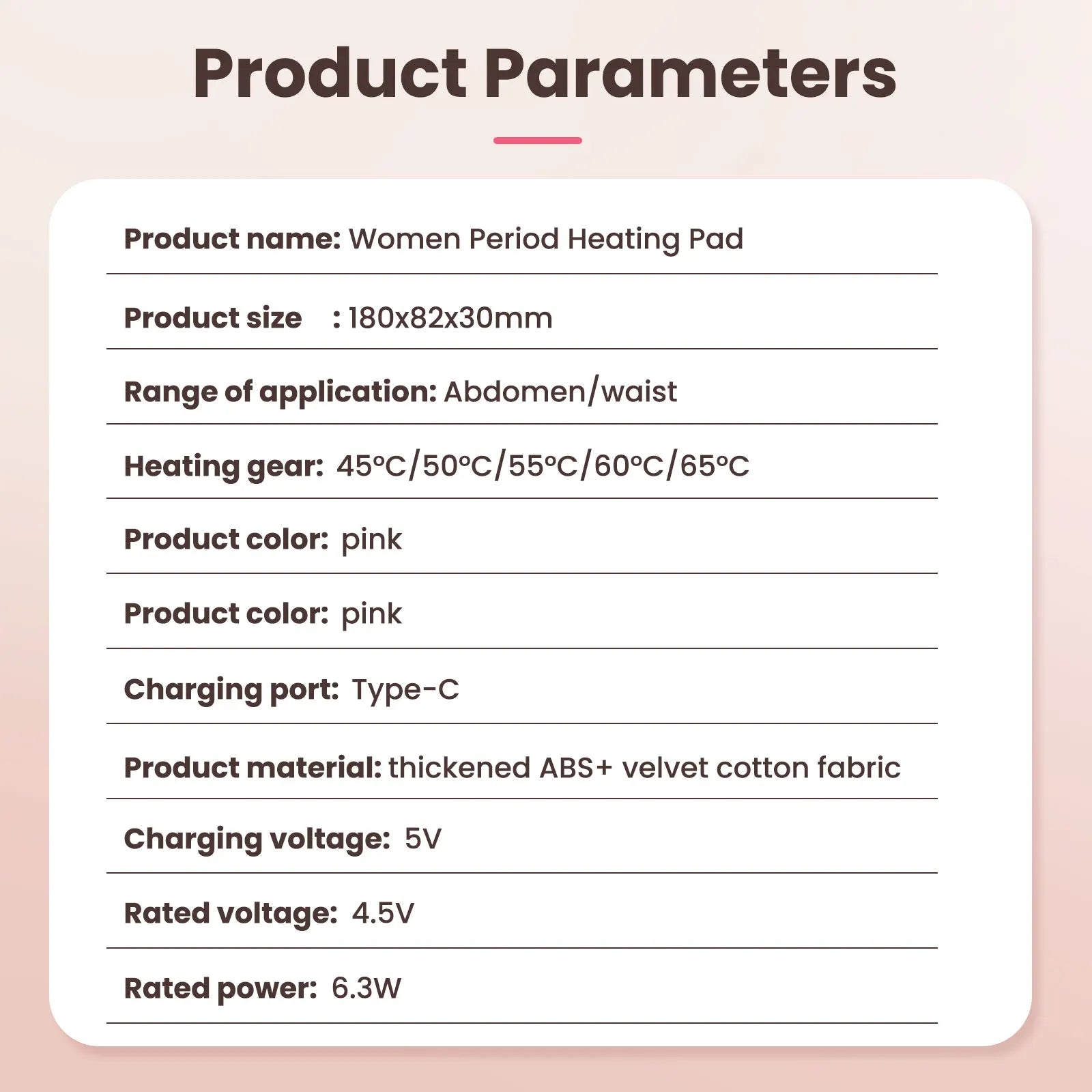 Period Comfort Massage Belt