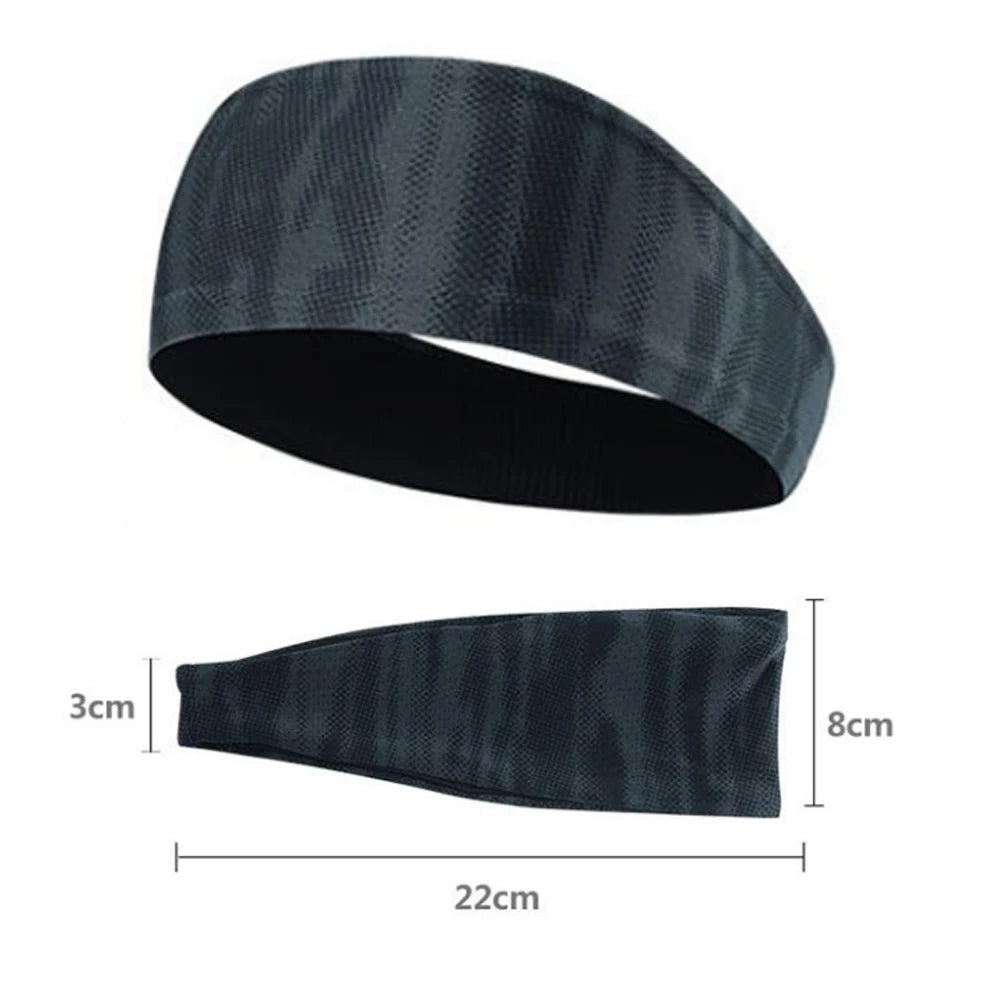 Elastic Training Sweat Headband