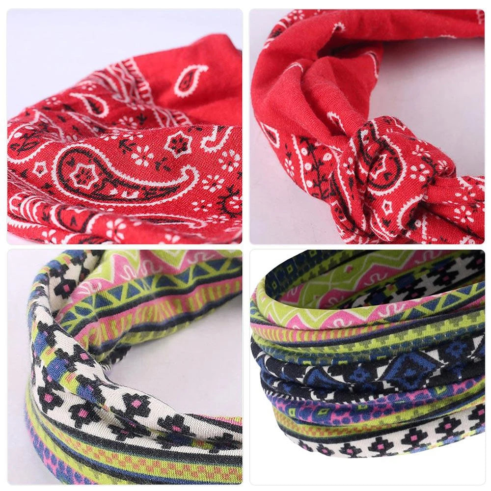 Boho Stretch Sweat Headband