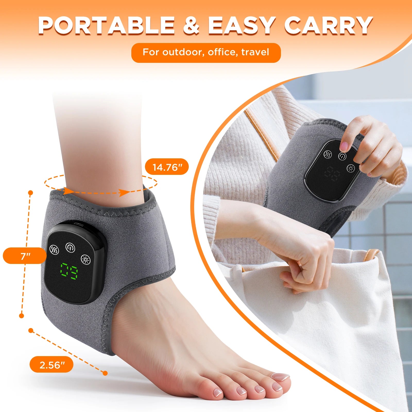 Heated Wrist Relief Massager