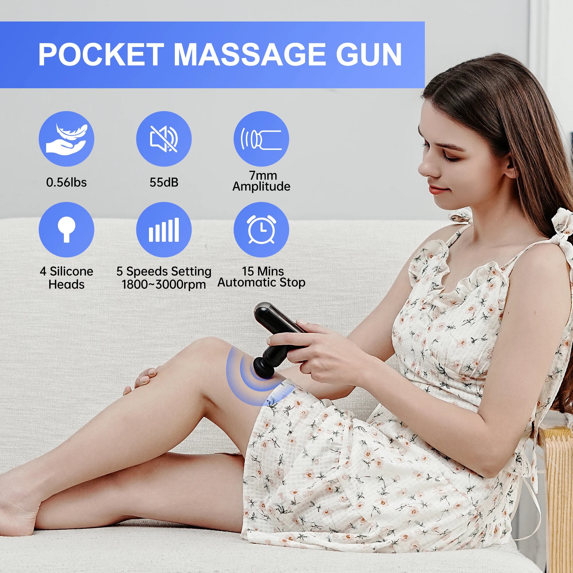 Portable Deep Tissue Massage Gun