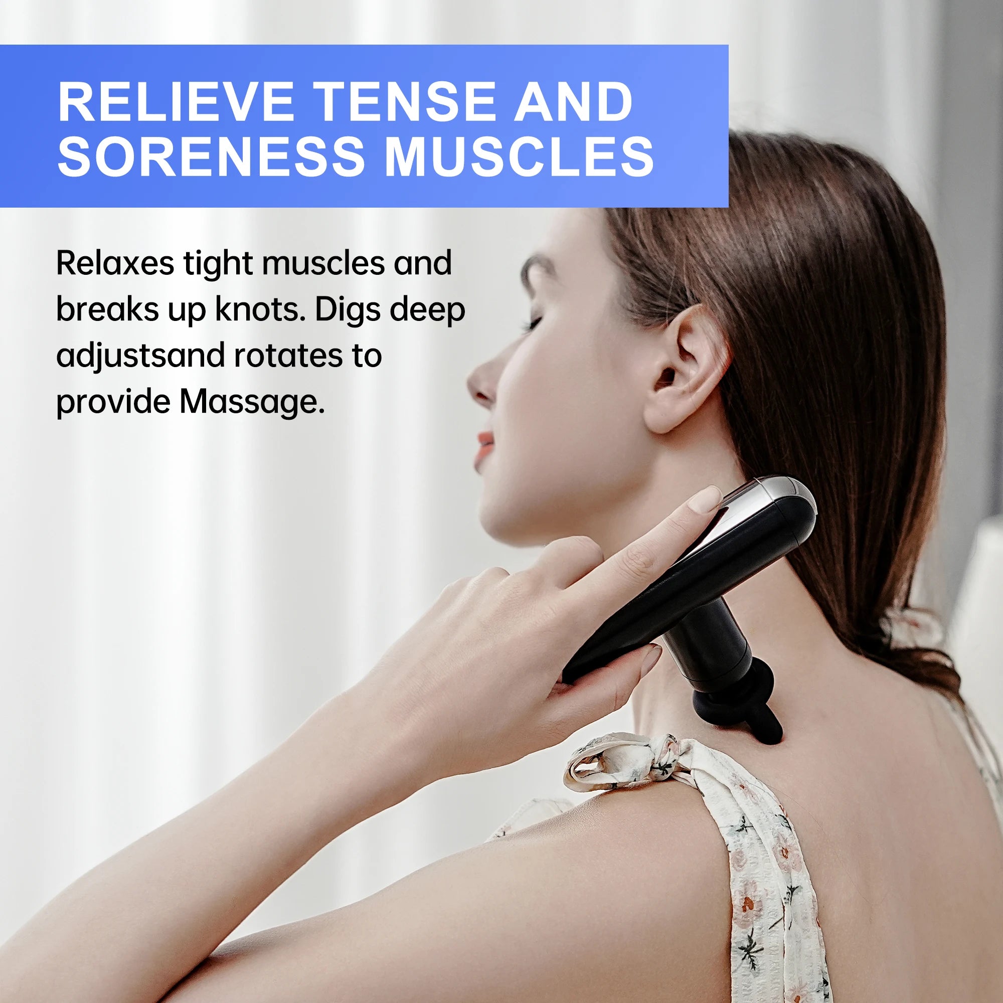 Portable Deep Tissue Massage Gun