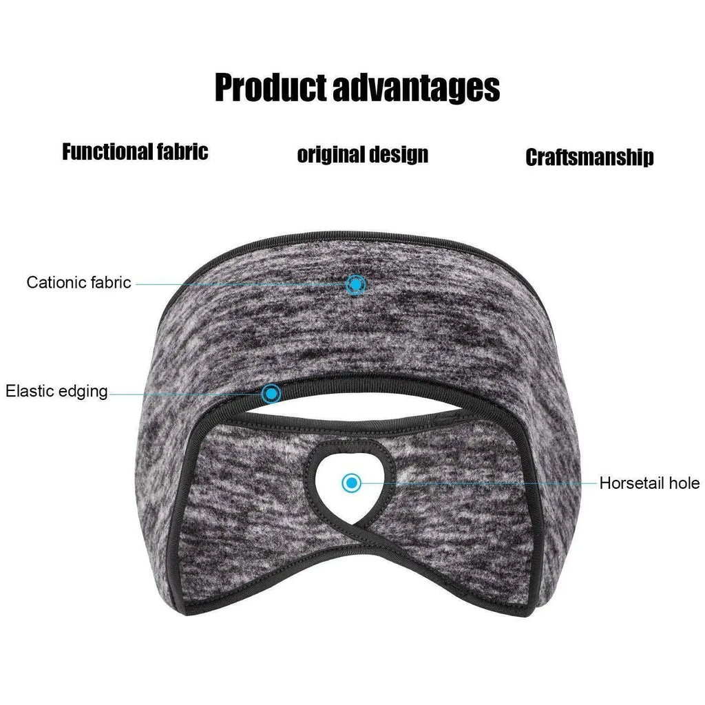 Ponytail Thermal Ear Headband