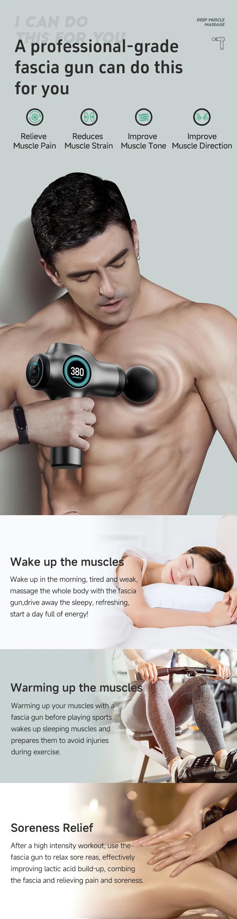 Deep Muscle Relief Gun
