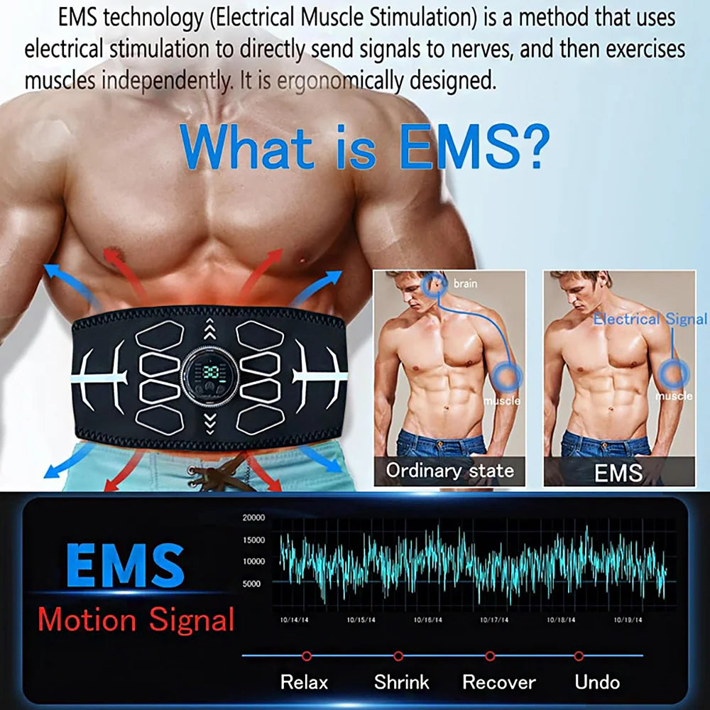 Smart Muscle Stimulator Belt