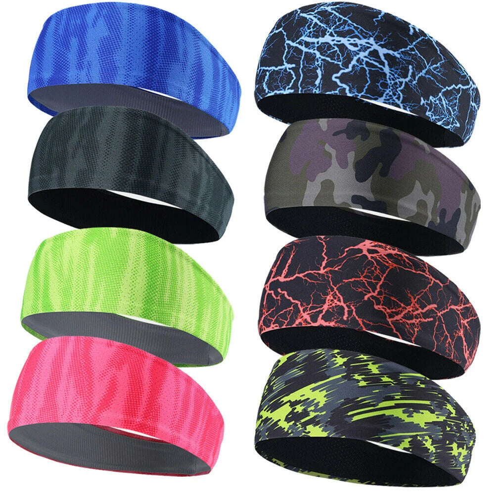 Elastic Training Sweat Headband