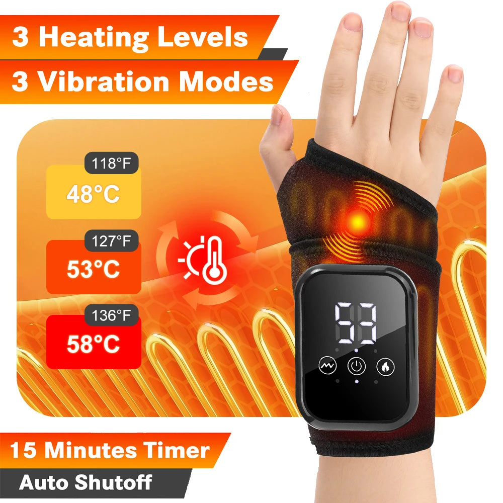 Heated Wrist Relief Massager