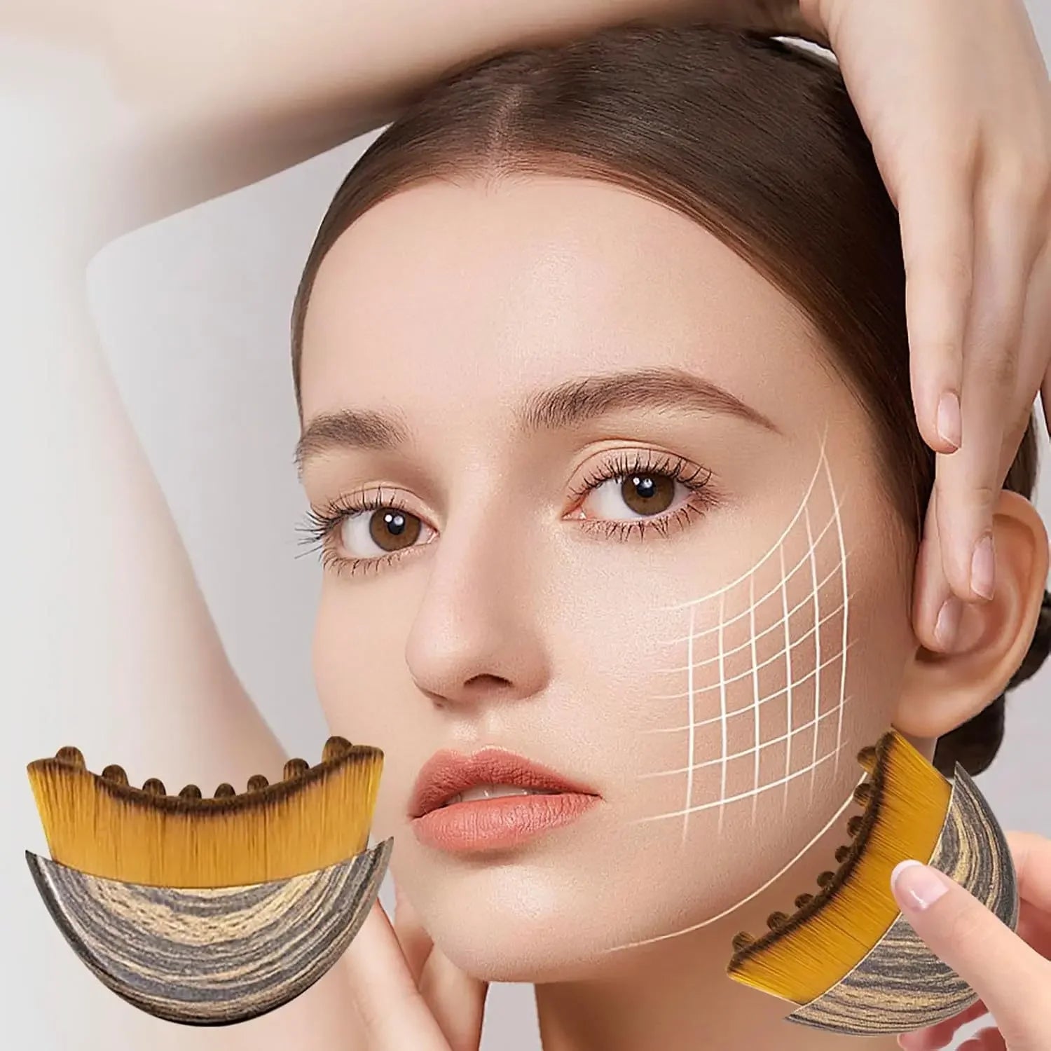 Facial Contour Massage Brush