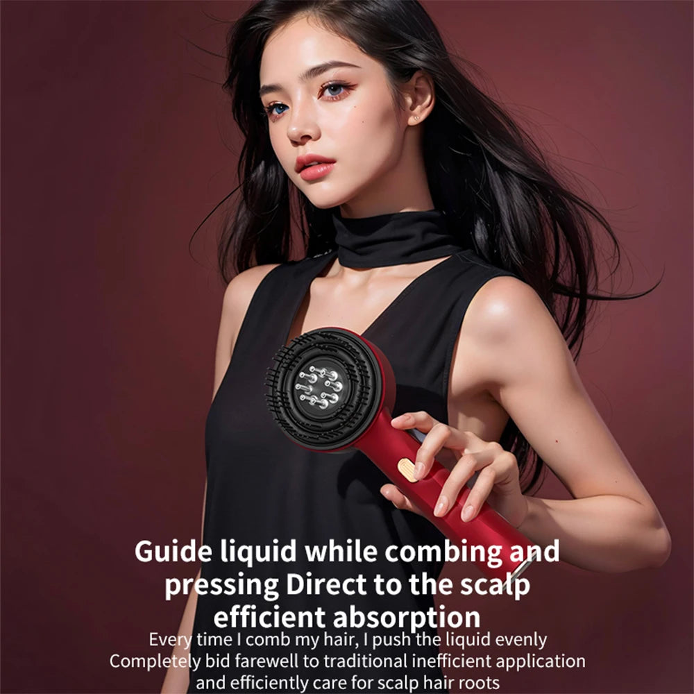 Red Light Scalp Massager