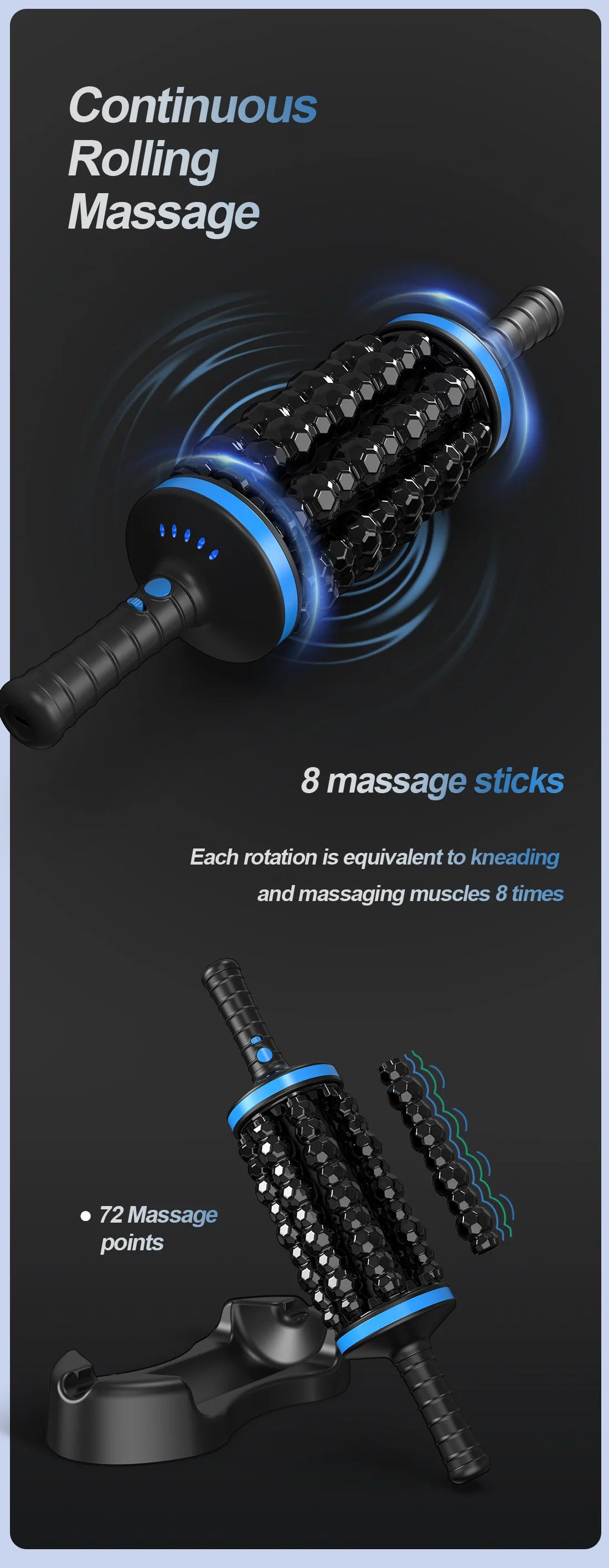 Cordless Deep Tissue Roller