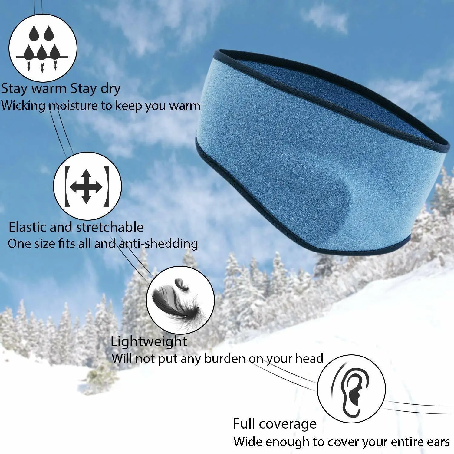 Thermal Ear Warmer Headband