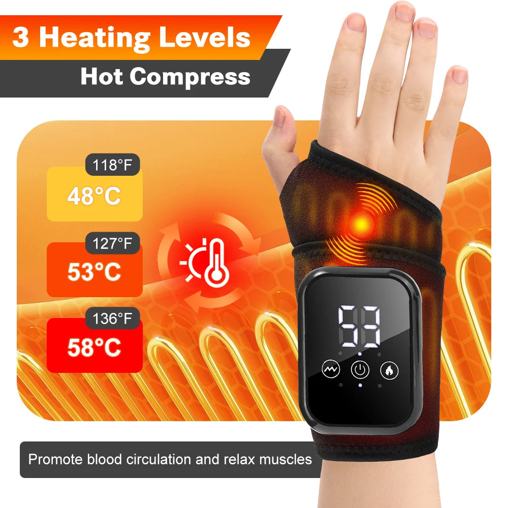 Heated Wrist Relief Massager