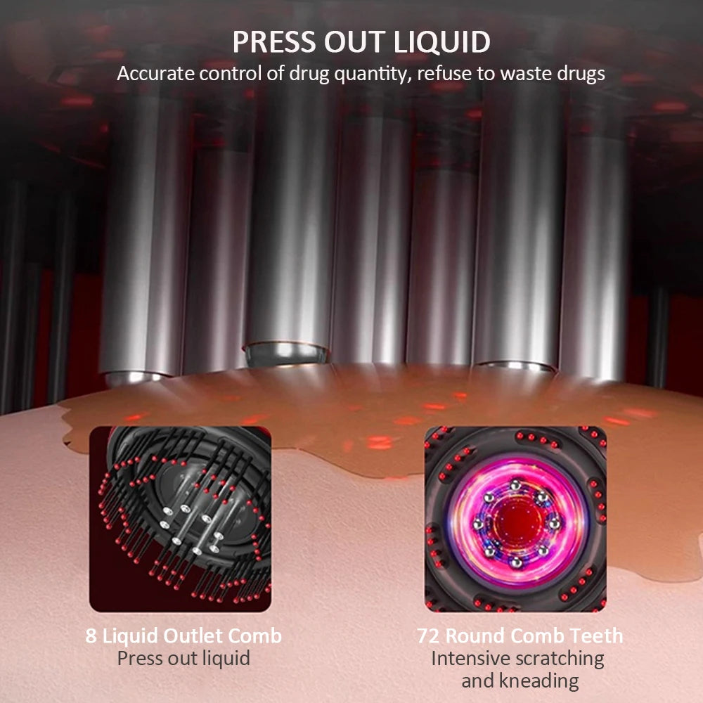 Red Light Scalp Massager