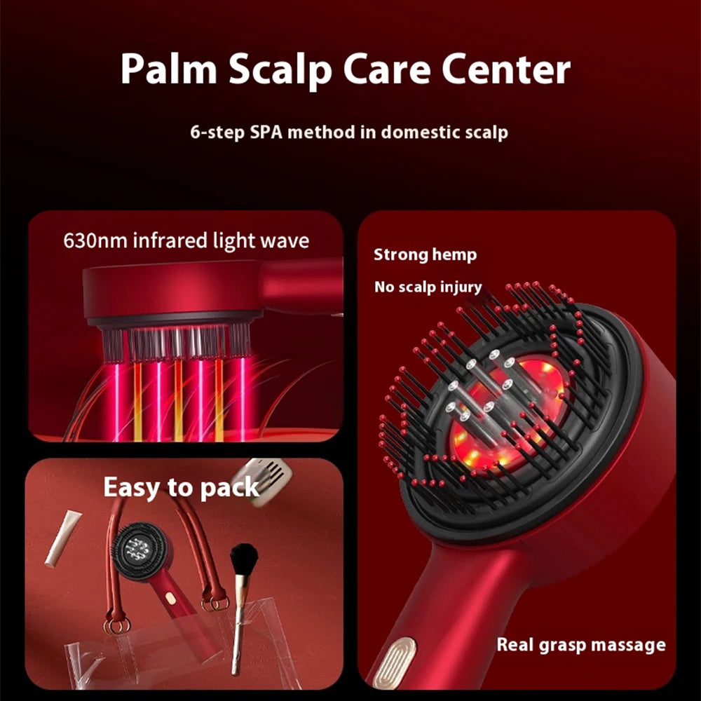 Red Light Scalp Massager