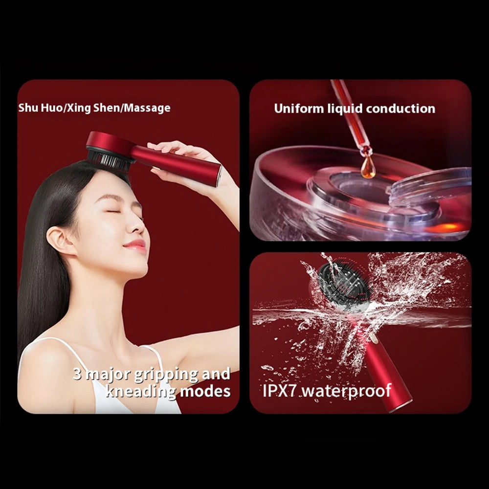 Red Light Scalp Massager