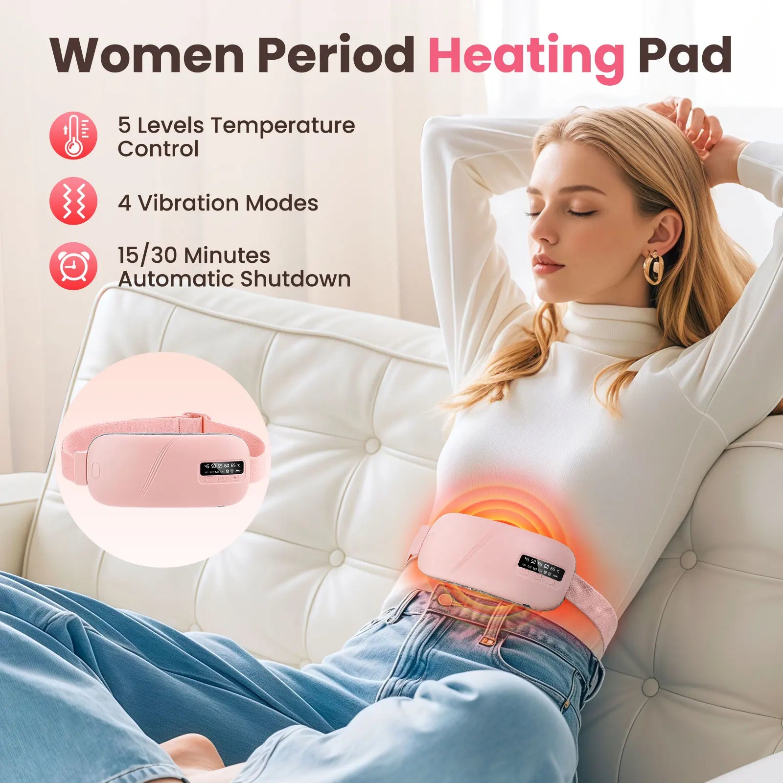 Period Comfort Massage Belt
