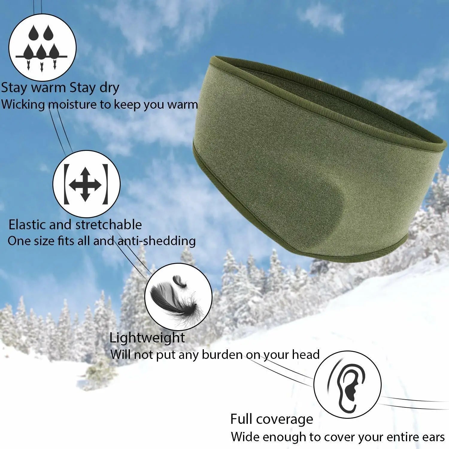 Thermal Ear Warmer Headband