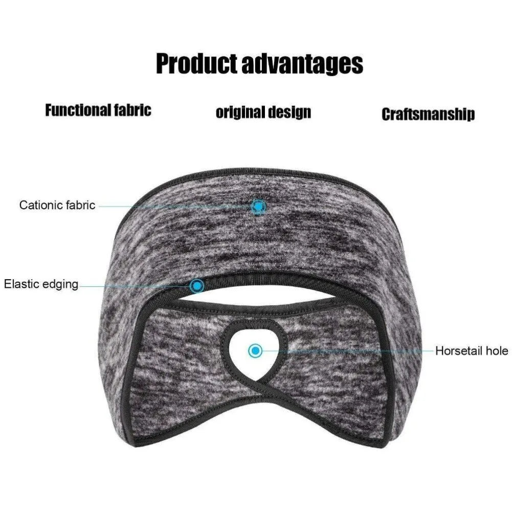 Ponytail Thermal Ear Headband