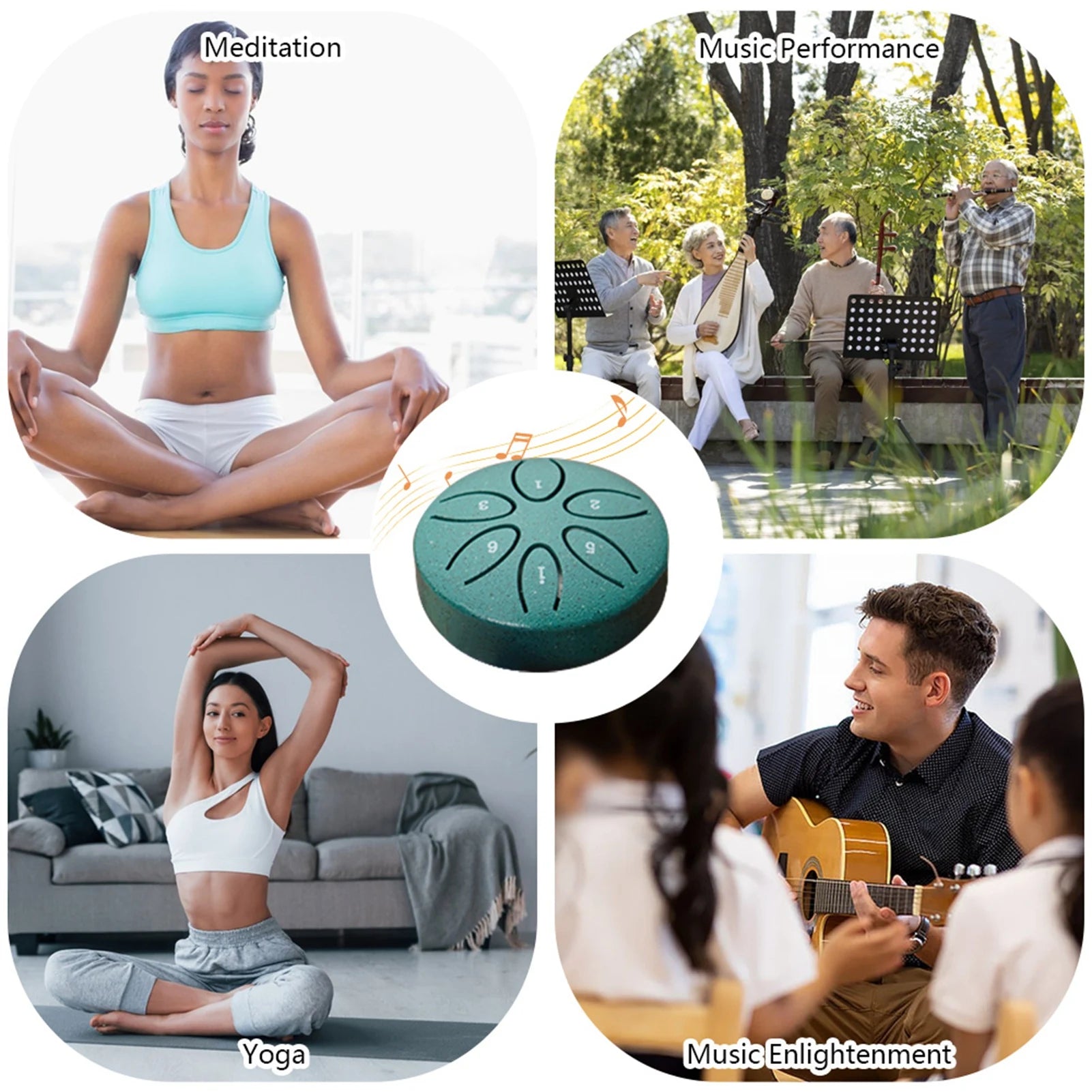 Mini Zen Music Drum