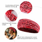 Boho Stretch Sweat Headband