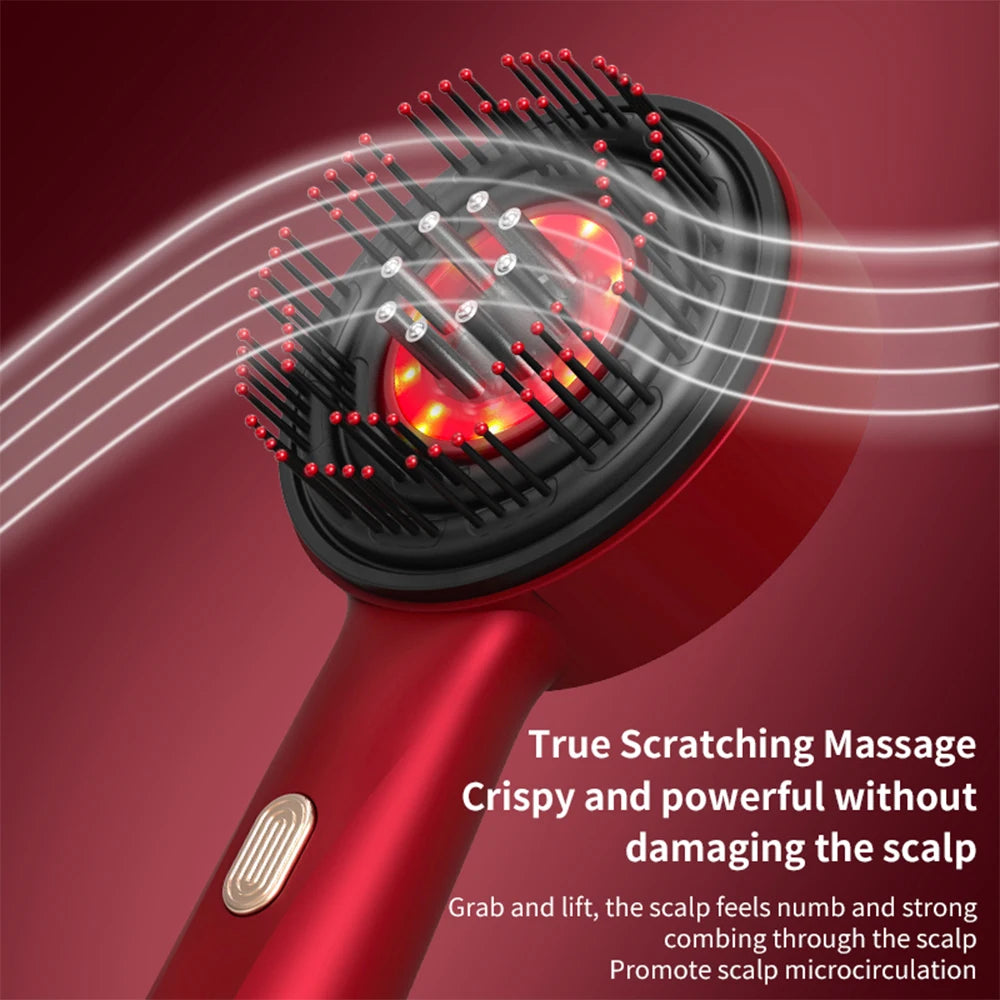 Red Light Scalp Massager