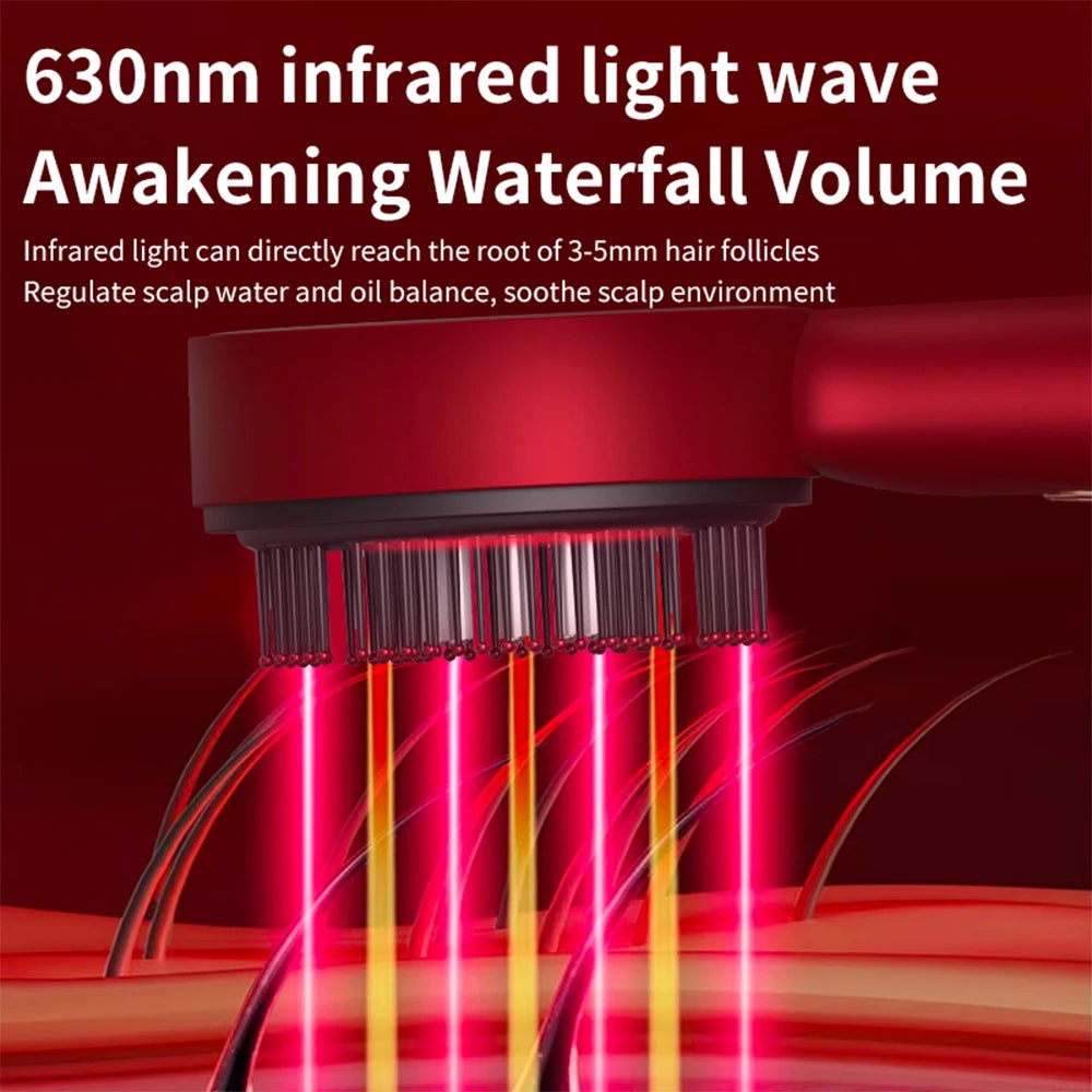 Red Light Scalp Massager