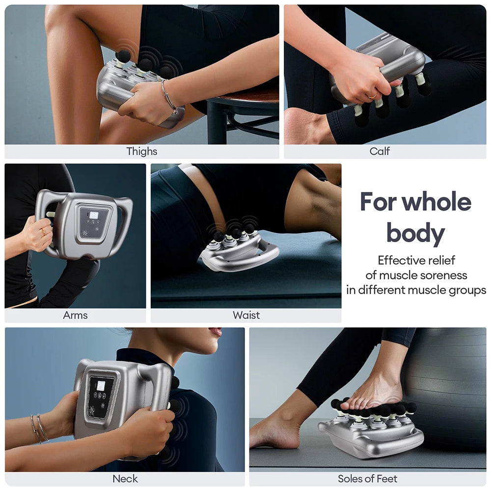24-Head Fascia Massage Gun