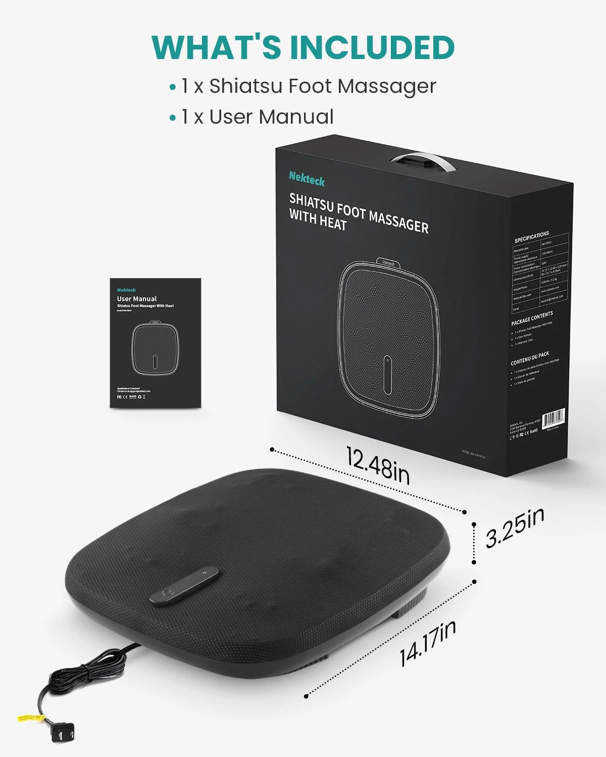 Shiatsu Foot Massager Pro