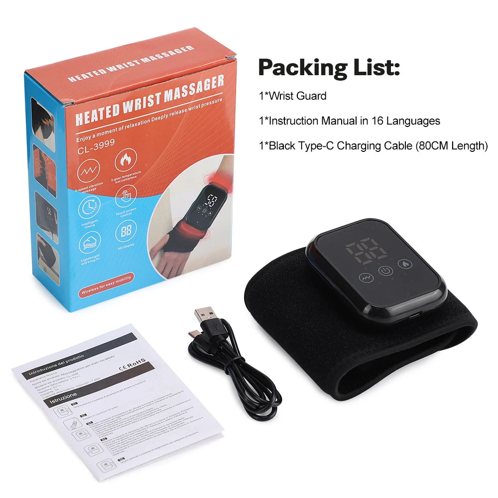 Heated Wrist Relief Massager