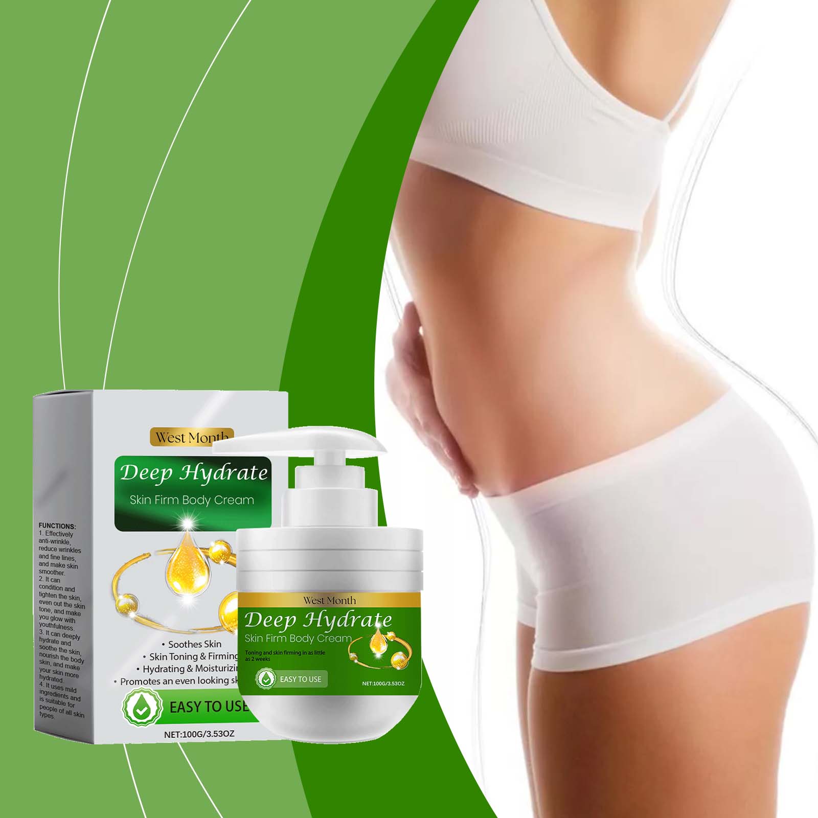HydraSmooth Body Cream