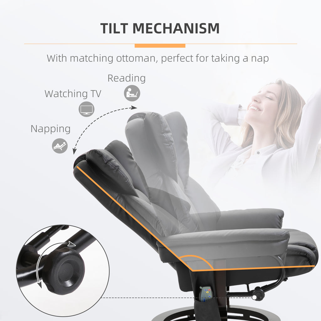 360° Massage Recliner Chair