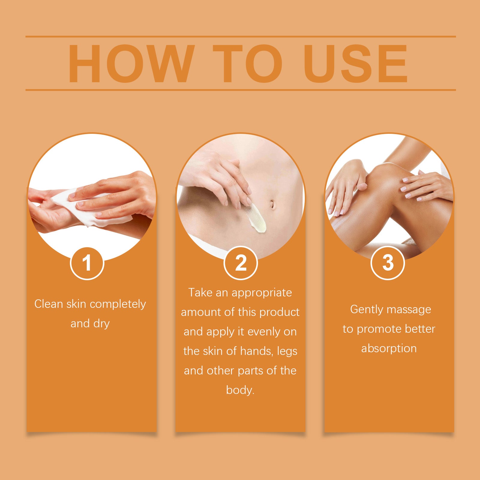 Crème de massage corporel OceAura pour une peau douce, lisse et nourrie