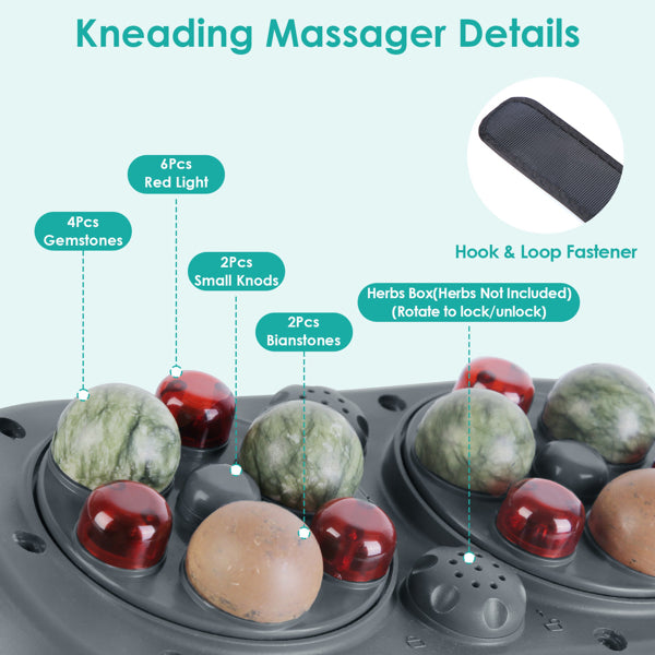 Soothing Heat Belly Massager For Period And Bloating Relief