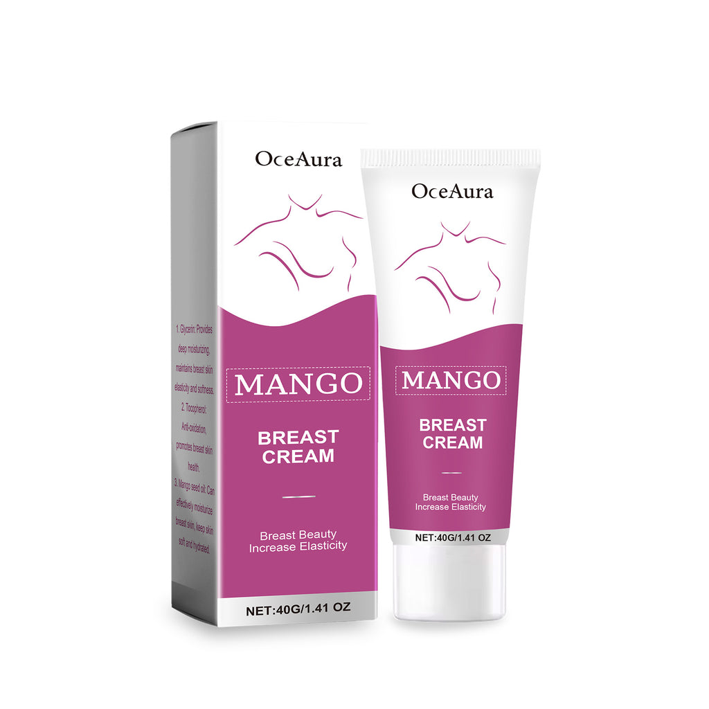 Crema de masaje para senos SilkGlow para una piel suave, nutrida y hermosa.
