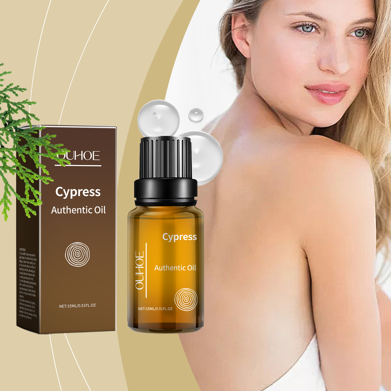 RelaxEase Massage Oil