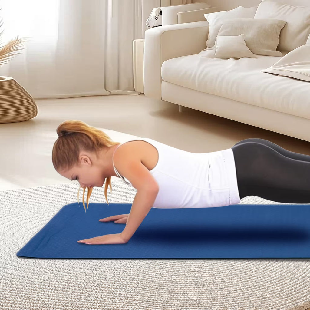Tapis de yoga antidérapant FlexFlow pour yoga, pilates et fitness
