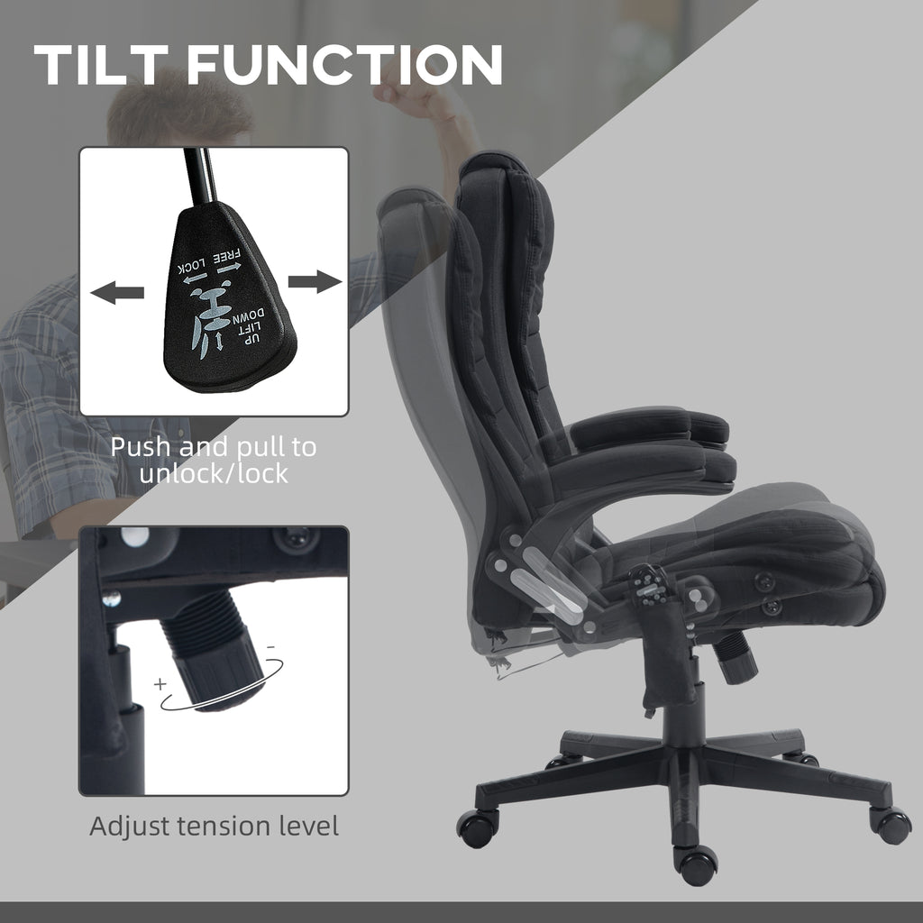 Heated Vibrating Desk Chair