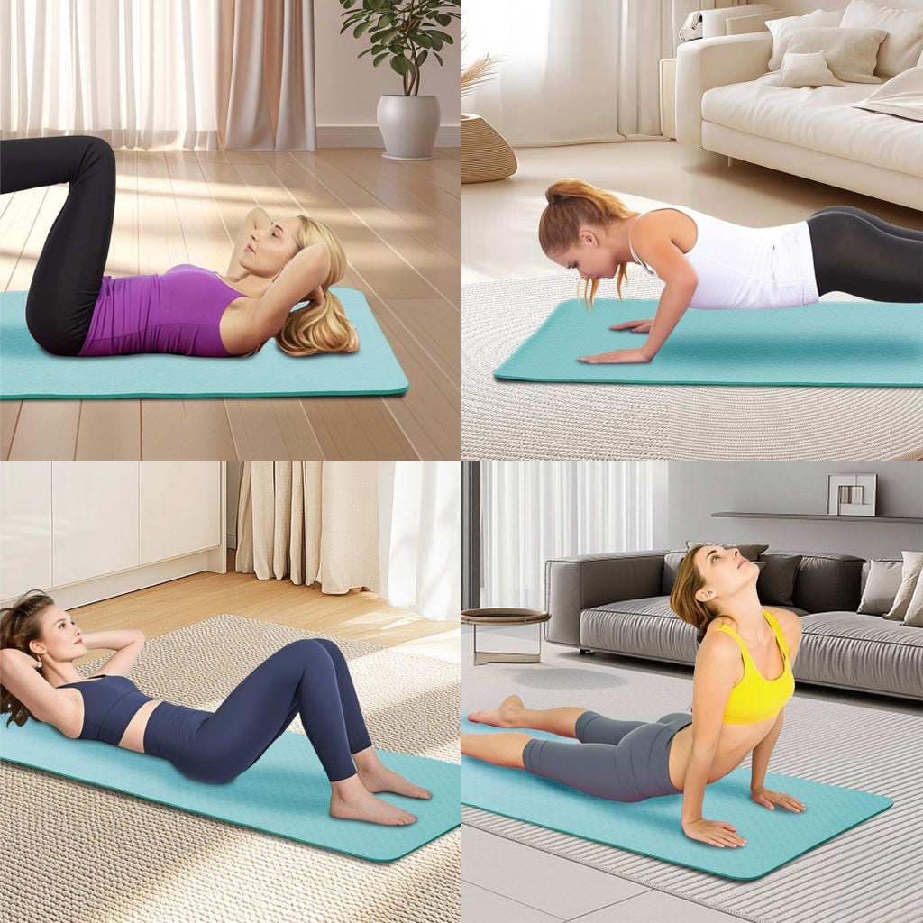Tapis de yoga ZenGrip pour des séances d'entraînement confortables à domicile