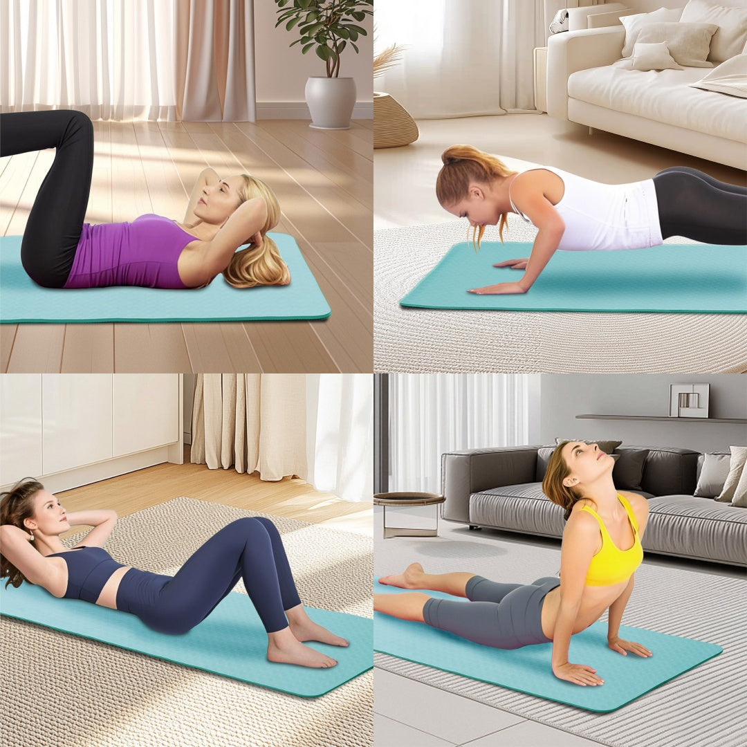 Tapis de yoga ZenGrip pour des séances d'entraînement confortables à domicile