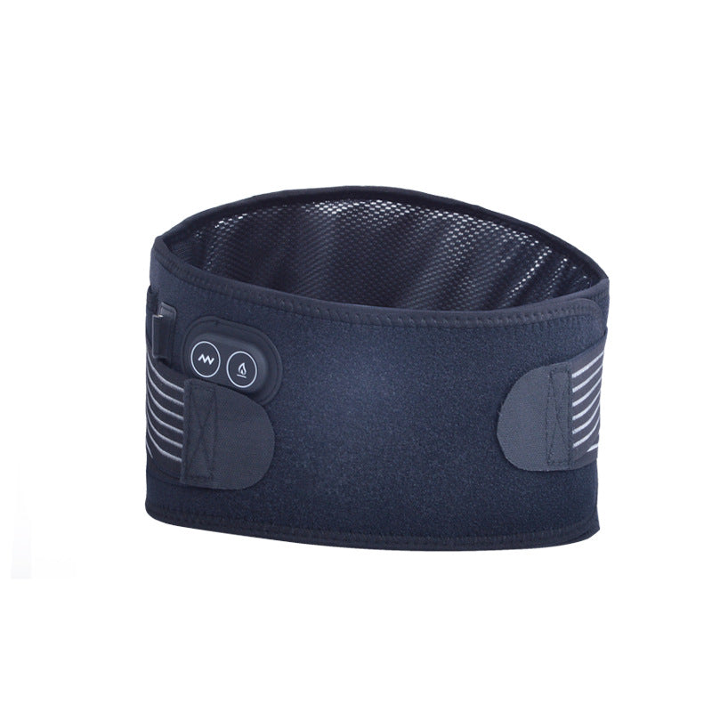 Cinturón de soporte lumbar inteligente con calefacción para alivio y relajación muscular.