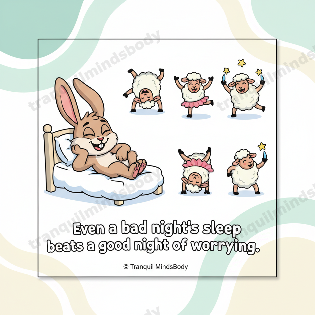 Rest & Sleep Wellness Card Pack – Cartoon Edition – 5 Digital Cards