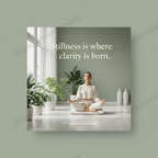 Mindfulness & Stillness Wellness Card Pack – 5 Digital Cards
