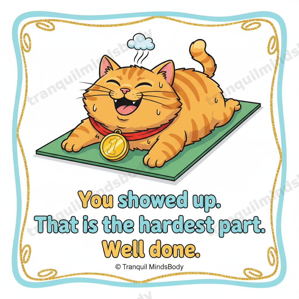 Movement & Recovery Wellness Card Pack – Cartoon Edition – 5 Digital Cards